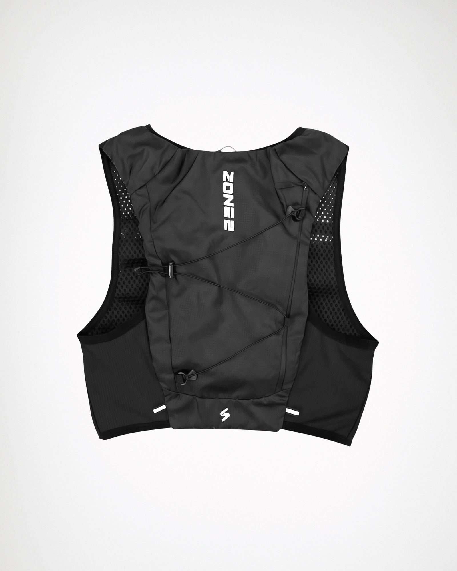 Running Vest with reflective elements BATONER◇22SS/OPEN-ENDYARN 